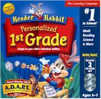 READER RABBIT PER 1ST GRADE DLX 2CD JC - Free Shipping
