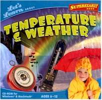 LETS LEARN: TEMPERATURE AND WEATHER - Free Shipping