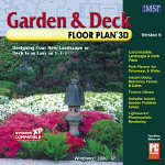 GARDEN AND DECK FLOORPLAN 3D - Free Shipping