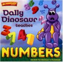 DALLY DINOSAUR TEACHES NUMBERS - Free Shipping