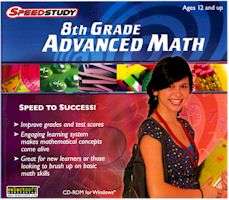 SPEEDSTUDY - 8TH GRADE MATH ADVANCED - Free Shipping