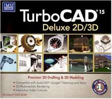 TURBOCAD 15 DELUXE  - Free Shipping