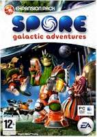 SPORE GALACTIC ADVENTURES EXPANSION - Free Shipping