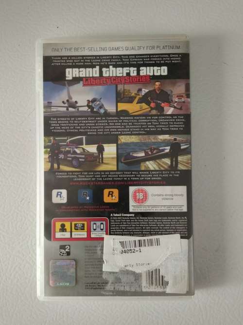 Grand Theft Auto: Liberty City Stories (Platinum) - PSP