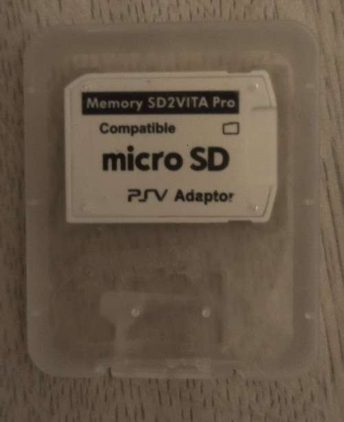 SD2VITA Card Adapter + 64GB Micro SD CARD (PS VITA and PSTV)