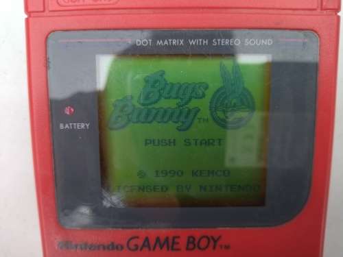 1989 Nintendo Game Boy DMG-01 Console + 1 Nintendo Game