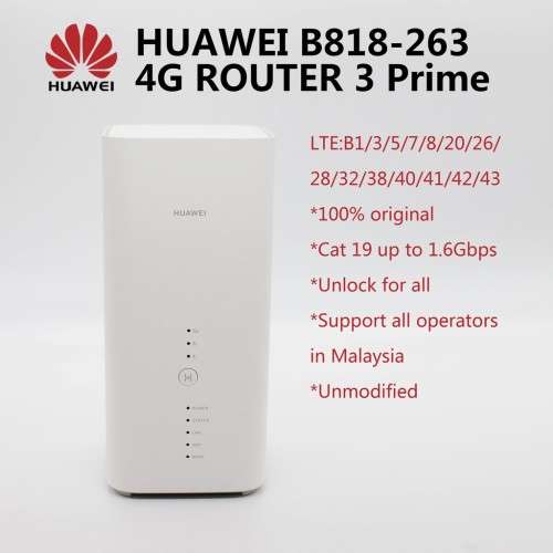 Huawei 4G Router 3 Prime - B818-263 (4G & 5G)