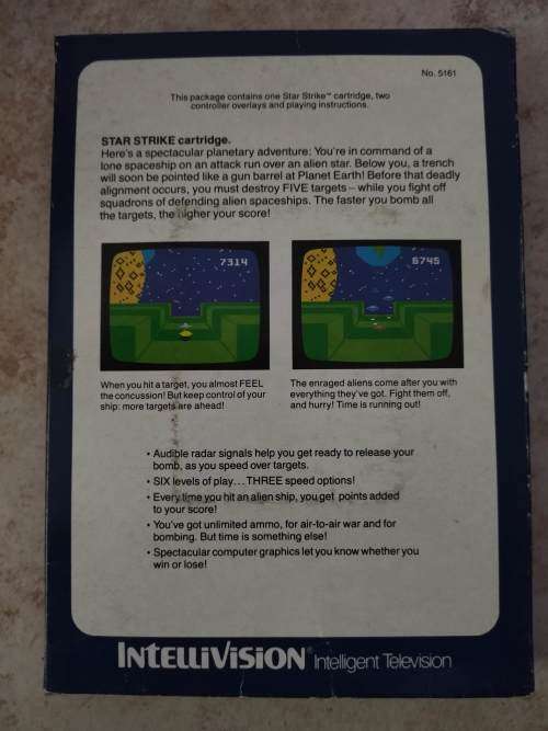 Star Strike: Intellivision
