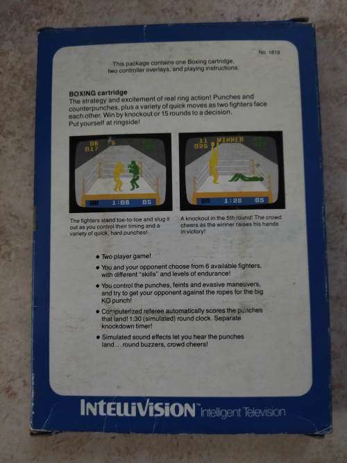 Boxing : Intellivision