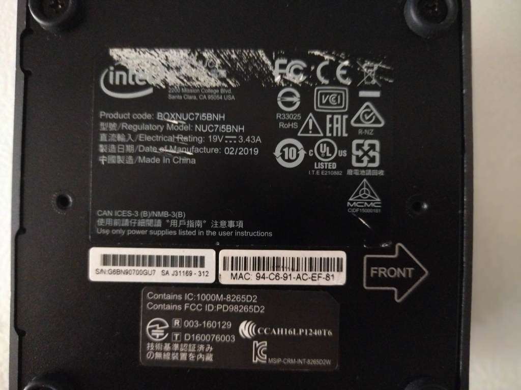 3 X Intel NUC (Please Read)