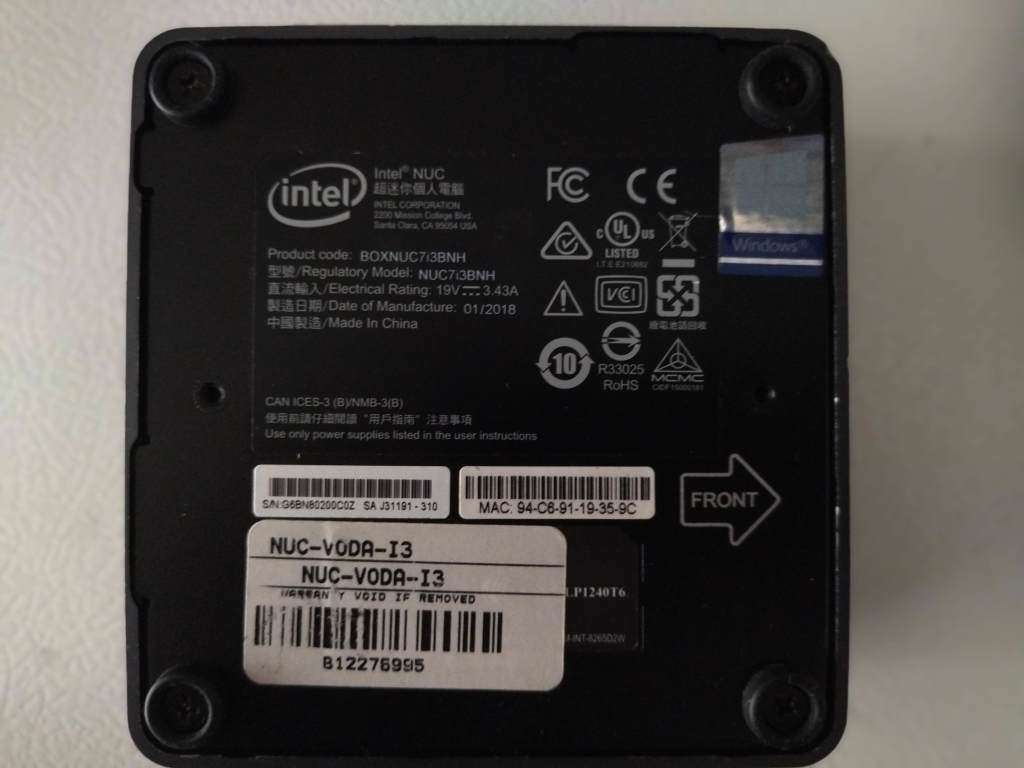 3 X Intel NUC (Please Read)