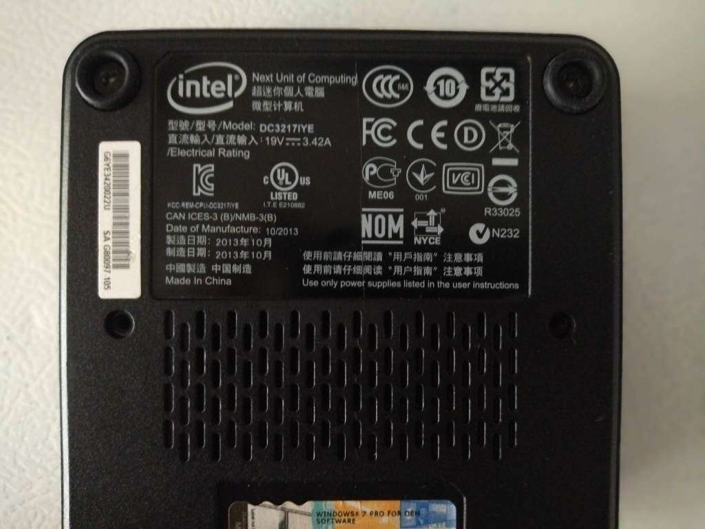 3 X Intel NUC (Please Read)