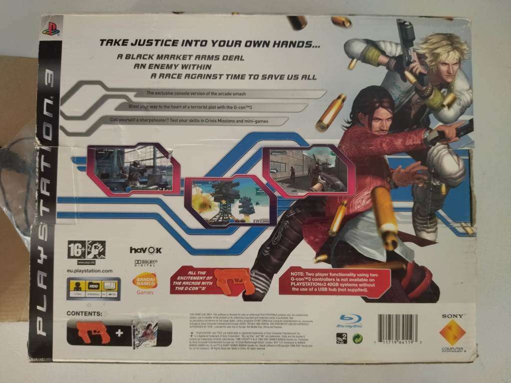 Time Crisis 4 G-CON 3 Gun Bundle (PS3)