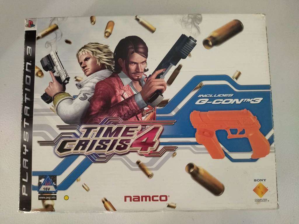 Time Crisis 4 G-CON 3 Gun Bundle (PS3)