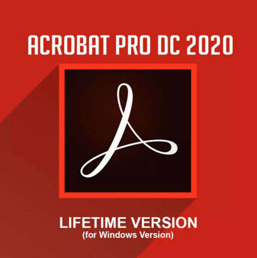 Adobe Acrobat DC Pro 2020 Windows - Lifetime