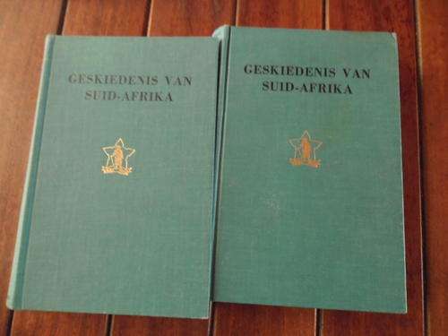 AJH V.D. WALT, JA WIID, AL GEYER - GESKIEDENIS SUID-AFRIKA (2 HARDEBANDE DEEL 1 EN 2) 1951 ED