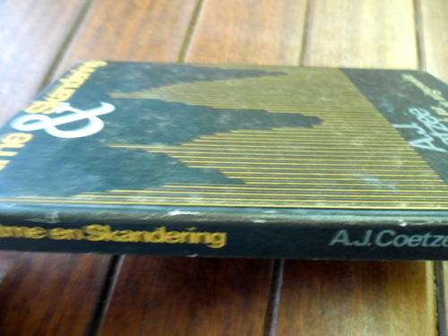 AJ COETZEE - RITME & SKANDERING GEDIGTE PROEFSKRIF -- (RITMIESE SISTEME GEDIGTE) 1ST ED 1972 HARDEBA