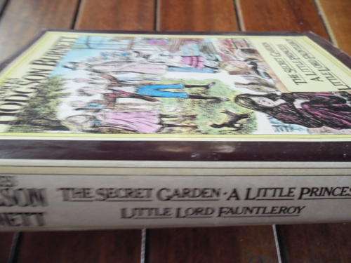 F HODGSON BURNETT - THE SECRET GARDEN - LITTLE PRINCESS LITTLE LORD FANTLEROY -  1978 OCTOPUS HARDB