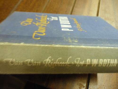 FA VAN JAARSVELD - VAN VAN RIEBEECK TOT PW BOTHA - 1982 GEILLUS HARDEBAND