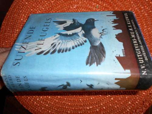 ANDRE VANBRUAENE & P. DE WEERD - SUIZENDE VLEUGELS  - POSTDUIVEN VAN WERELDFAAM  1954 - ANTWERPEN