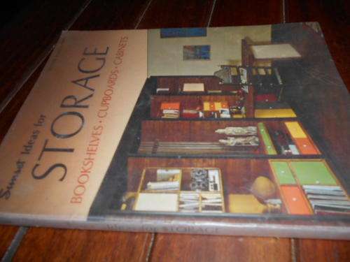 SUNSET IDEAS FOR STORAGE BOOKSHELVES - CUPBOARDS - CABINETS -  1969 VINTAGE SOFTBACK ED LANE BOOKS