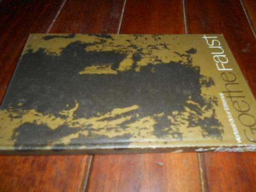 GOETHE - FAUST 1 - VERTAAL EITEMAL UNIV STEL. HM THOM TEATER 7/10/1966 NAS BOEKH HARDEBAND ED