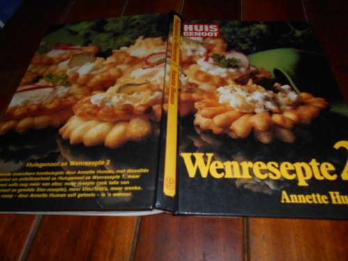 Annette Human - Huisgenoot: Wenresepte 2  - Human & Rousseau 1984 eerste ed  geillus hardeb