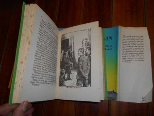 Captain W.E. Johns, BIGGLES IN SPAIN -   ILLUS BY J ABBEY - OXFORD HARDB & DUSTCOVER 1953 -