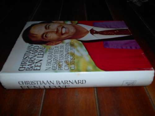 Christiaan Barnard  & Curtis Bill Pepper -  EEN LEWE -  TAFELBER 1ste 1969 geillus hardeb & stofoms