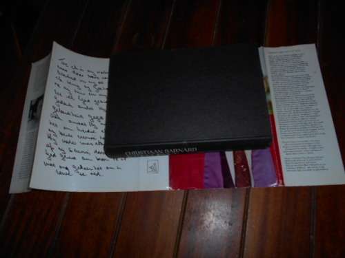 Christiaan Barnard  & Curtis Bill Pepper -  EEN LEWE -  TAFELBER 1ste 1969 geillus hardeb & stofoms