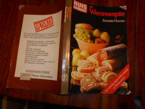 Annette Human - Huisgenoot: Wenresepte 1 - Human & Rousseau 1984  geillus sagteband