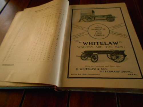 THE FARMERS ANNUAL  & SA DOCTOR VOL III 1915 / 1916 ILLUS ADDS ETC BLOEMFONTEIN FARMERS WEEKLY