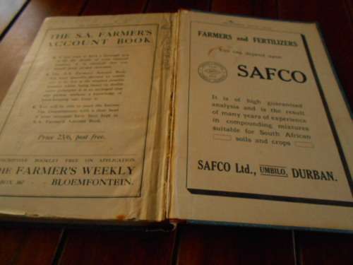 THE FARMERS ANNUAL  & SA DOCTOR VOL III 1915 / 1916 ILLUS ADDS ETC BLOEMFONTEIN FARMERS WEEKLY