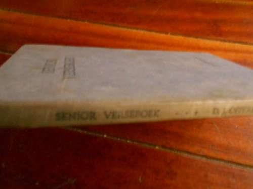 DJ OPPERMAN - SENIOR VERSEBOEK met gids  TT CLOETE  -- Bloemlesing Afrik. Poesie and DIGTER