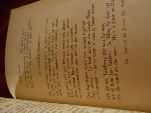 DJ OPPERMAN - SENIOR VERSEBOEK met gids  TT CLOETE  -- Bloemlesing Afrik. Poesie and DIGTER