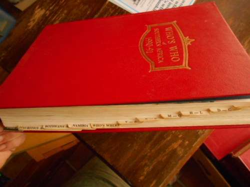 WHO'S WHO OF SOUTHERN AFRICA:: WHO'S WHO 1984 AND WHO'S WHO SOUTHERN AFRICA 1990/1991