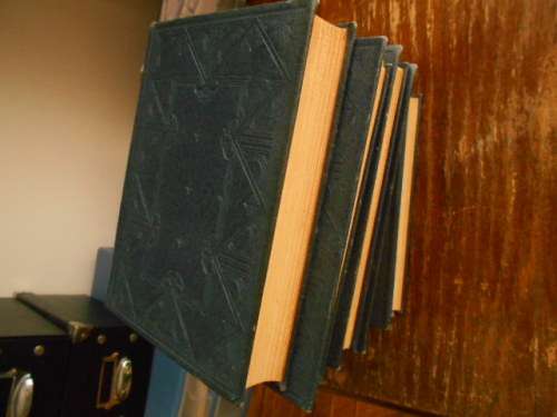 JJ DE WAAL - (1939)  VERSAMELDE WERKE - 6 BOEKE (DEEL  I,  II, III, V, VI en VIII - NAS. PERS.