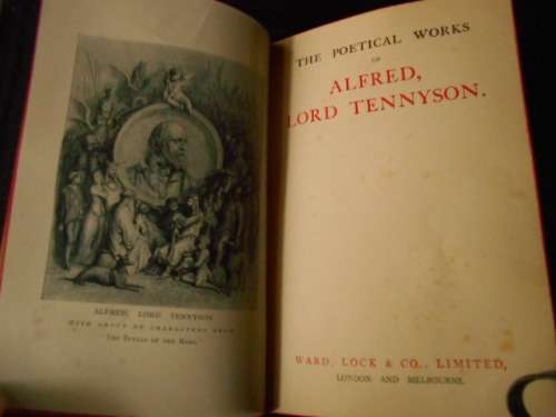 3  BOOKS - POETICAL WORKS OF ALFRED LORD TENNYSON AND PERCY BYSSHE SHELLEY AND JOHN MILTON