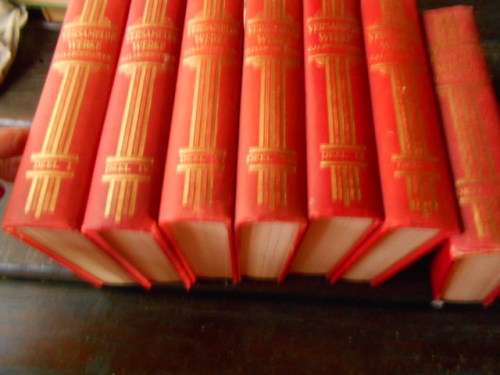 CJ  LANGENHOVEN  -  SES VERSAMELDE WERKE - VOL 1, IV, VI, VIII,  X,  XV1 NASIONALE BOEKHANDEL