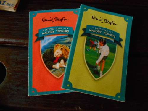 ENID BLYTON 6 BOOKS  -  MAJORY TOWERS, FAMOUS FIVE, TOLAND ETC.