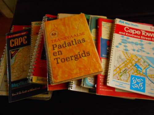 11 CITY STREET/TOURIST/TRAVEL MAP ATLAS BOOKS - AA TRANSVAAL PADATLAS 1ST ED ENS