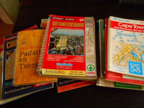 11 CITY STREET/TOURIST/TRAVEL MAP ATLAS BOOKS - AA TRANSVAAL PADATLAS 1ST ED ENS