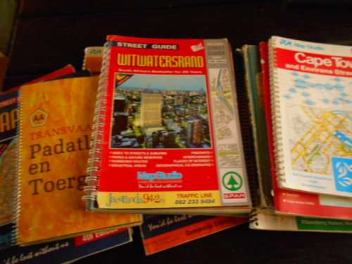 11 CITY STREET/TOURIST/TRAVEL MAP ATLAS BOOKS - AA TRANSVAAL PADATLAS 1ST ED ENS