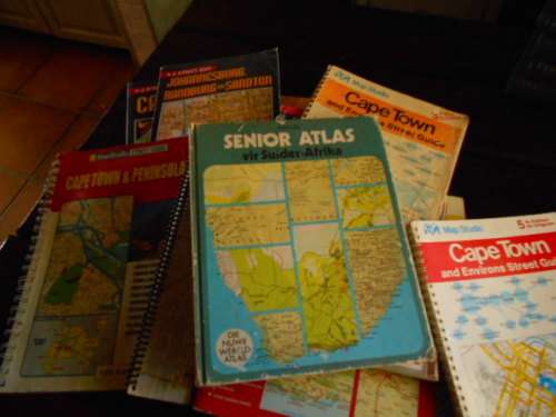 11 CITY STREET/TOURIST/TRAVEL MAP ATLAS BOOKS - AA TRANSVAAL PADATLAS 1ST ED ENS