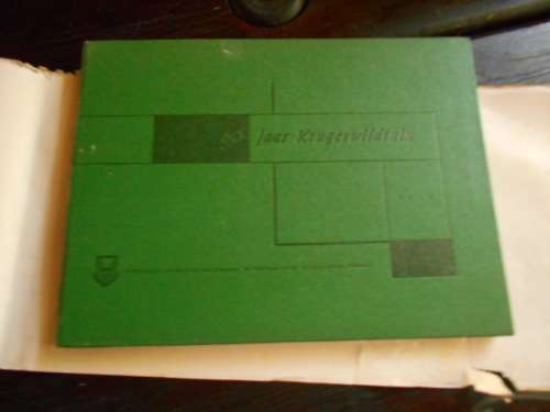 R J LABUSCHAGNE - 60 JAAR KRUGERWILDTUIN  PRETORIA 1958 HARDEBAND