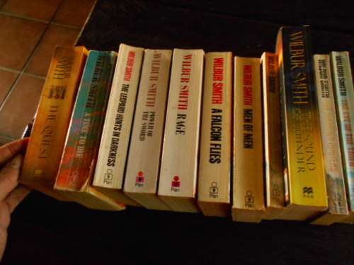WILBUR SMITH -  ELEVEN SOFTBACK PAN BOOKS  - Sound of Thunder etc.