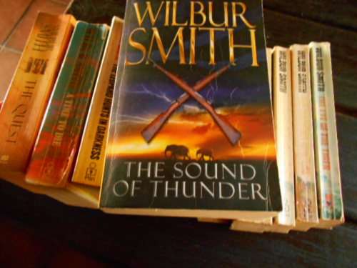 WILBUR SMITH -  ELEVEN SOFTBACK PAN BOOKS  - Sound of Thunder etc.