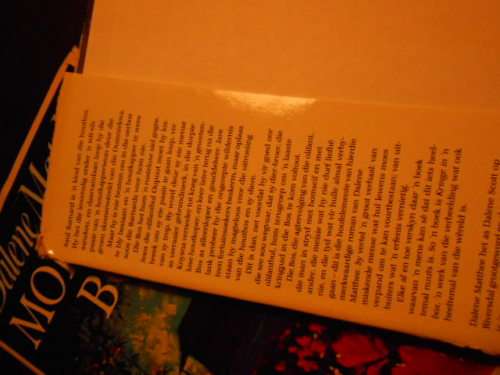 DALENE MATTHEE -  KRINGE IN 'N BOS eerste ed  1984  & MOERBEIBOS 1987  TAFELBERG  DRUK HARDEBANDE