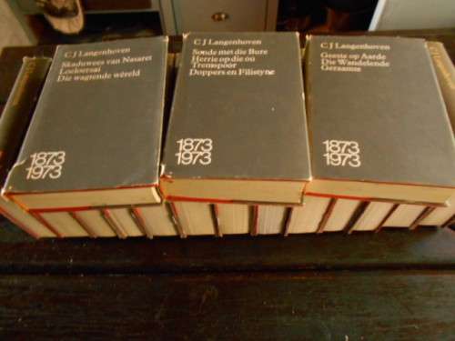 Versamelde Werke- CJ Langenhoven-  volledige stel hardeband boeke 16 volumes- 1974 uitgawe