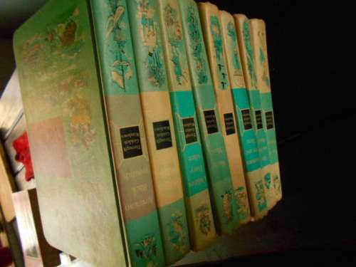 Through Golden WIndows ( Eight out of Ten Vol Set) GROLIER 1959 children's picture story books